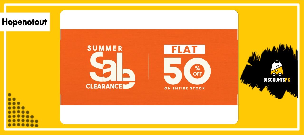 Clearence Summer Sale